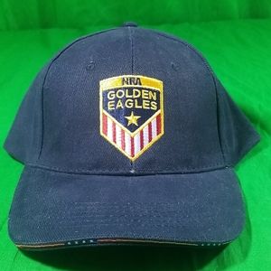 NRA Golden Eagles Hat Strapback National Rifle